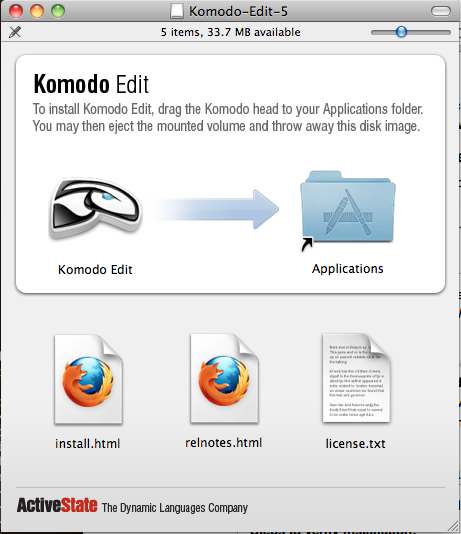 Komodo Edit 5